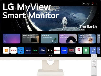 LG MT IPS LCD LED 27" 27U511SA-W - IPS panel, 1920x1080, 100hz, HDMI, USB, webOS SMART