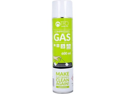 stlačený vzduch (horľavý) TFO air duster, 600 ml