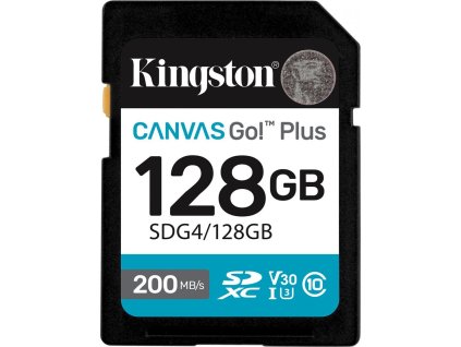Kingston Canvas Go Plus/SDXC/128GB/UHS-I U3 / Class 10