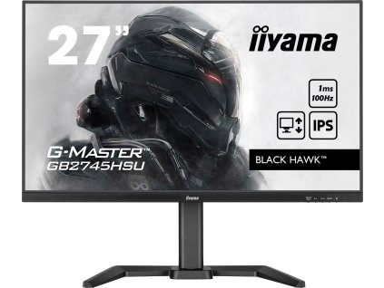 iiyama G-Master/GB2745HSU-B2/27"/IPS/FHD/100Hz/1ms/Black/3R