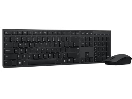 LENOVO klávesnice a myš bezdrátová Professional Wireless Rechargeable Keyboard and Mouse Combo - Czech/Slovak