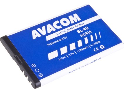 AVACOM batéria do mobilu Nokia 5530, CK300, E66, 5530, E75, 5730, Li-Ion 3,7V 1120mAh (náhrada BL-4U)
