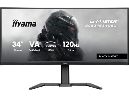 iiyama G-Master/GCB3482WQSU-B1/34"/VA/wQHD/120Hz/0,6ms/Black/3R
