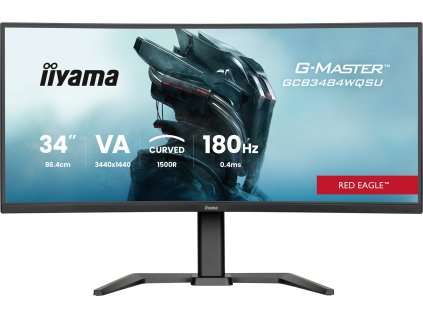 iiyama G-Master/GCB3484WQSU-B1/34"/VA/wQHD/100Hz/0,4ms/Black/3R