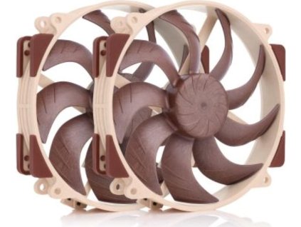 NOCTUA Ventilátory NF-A14x25r G2 PWM, Set 2 Ventilátorů, 140x140x25, PWM