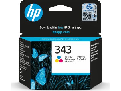 HP 343 Tri-color Ink Cart, 7ml, C8766EE (330 pages)