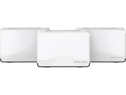 MERCUSYS Halo H27BE(3-pack) WiFi7 Mesh (BE3600,2,4GHz/5GHz,1x2,5GbELAN/WAN,2xGbELAN/WAN)