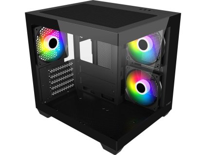 FSP S140-BA/SFF & Desktop/Transpar./Černá