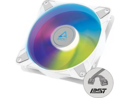 ARCTIC P14 PWM PST A-RGB 0dB (WHITE) – 140mm Pressure optimized case fan | PWM controlled speed with