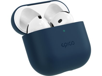 Epico silikonové pouzdro pro AirPods 4 - modrá
