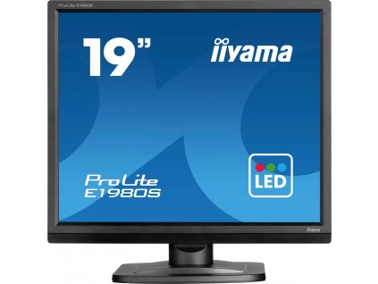 iiyama ProLite/E1980S/19"/TN/1280x1024/75Hz/3ms/Black/3R