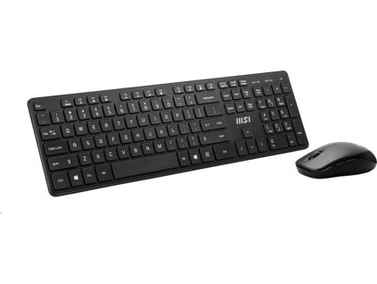 MSI set klávesnice a myši COMBO PRO, bezdrátová, CZ/SK lokalizace