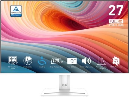 MSI Pro/MP275W E2/27"/IPS/FHD/120Hz/1ms/White/2R