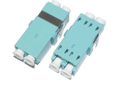 Optická spojka LC multi mode duplex OM3 bez příruby