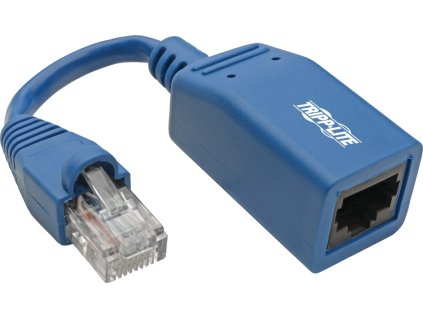 Adaptér Ethernet Cable / Cisco Console Rollover Cable (RJ45 Samec/Samice), modrá, 12.7cm