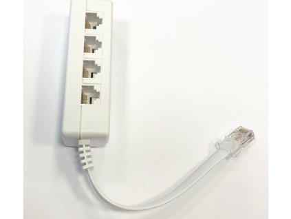DATACOM Rozčtverka UTP CAT3  4xRJ45 (8p2c-1M/4F)