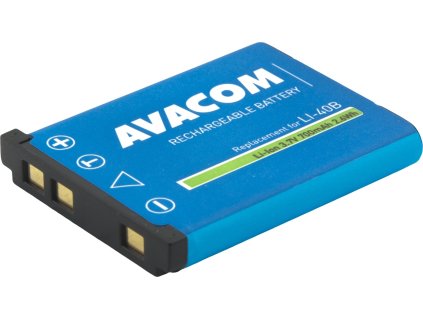 Baterie AVACOM Olympus Li-40B, Li-42B, Fujifilm NP-45, Nikon EN-EL10 Li-Ion 3.6V 700mAh 2.6Wh