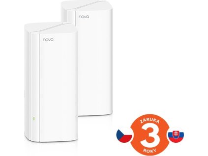 Tenda Nova EX12 (2-pack) WiFi6 AX3000 Mesh Gigabit system, 6xGLAN/GWAN, WPA3, VPN, SMART CZ aplikace
