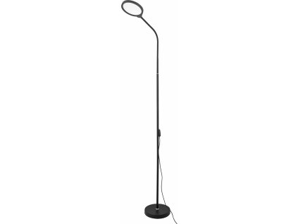 Platinet podlahová LED lampa 10W stmívatelná 2v1, černá