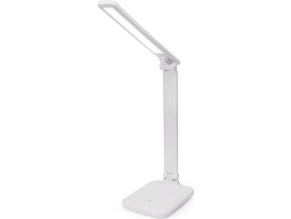Platinet stolní LED lampa Remus 5W stmívatelná, dotykové ovládání, USB port, bílá