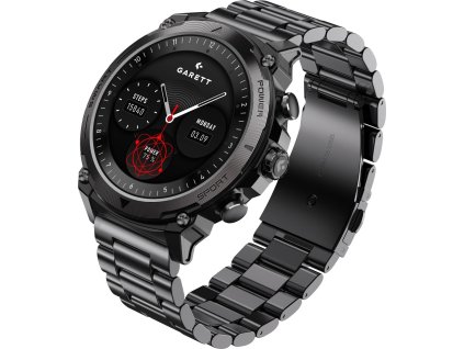 Garett Smartwatch Atom Black Steel