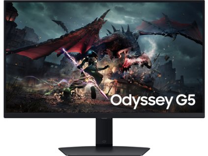 SAMSUNG MT LED LCD Gaming Monitor 27"Odyssey G50D - 2560x1440 QHD, IPS, Rovný, 180Hz, Pivot