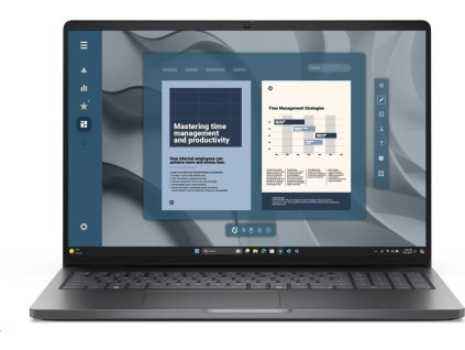 DELL NTB Pro 16 PC16255/AMD Ryzen AI 7 350/16GB/512SSD/16" FHD+ /IR Cam & Mic/65W/WLAN/vPro|Backlit Kb/W11 Pro/3Y PS NBD