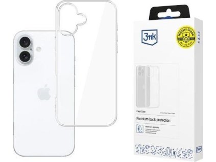 3mk ochranný kryt Clear Case pro Apple iPhone 17