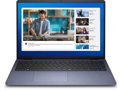 DELL NTB 16 DC16251/C5-120U/16GB/512GB SSD/16" FHD+ /Integrated/FgrPr/3 Cell/65W/WLAN/Backlit Kb/W11 Pro/3Y PS NBD