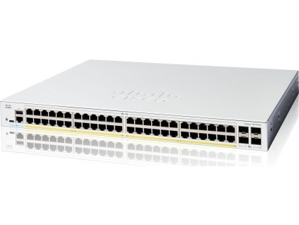 Cisco Catalyst switch C1300-48FP-4G (48xGbE,4xSFP,48xPoE+,740W) - REFRESH