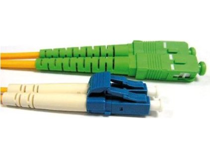 Patchcord FO duplex LC-SC/APC  9/125um SM, 3m, OS2