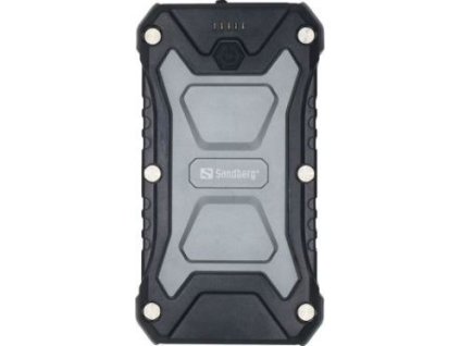 Sandberg Survivor Powerbank 20000mAh (74 Wh) PD 30W, IP66, černá