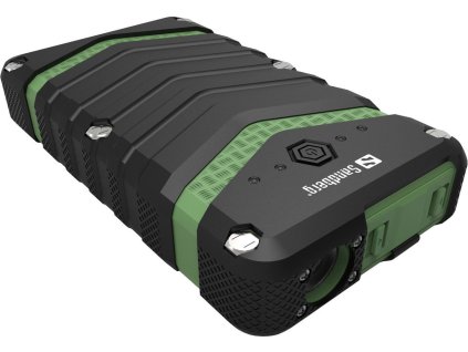 Sandberg přenosný zdroj USB 20100 mAh, Survivor Outdoor, pro chytré telefony, černozelený