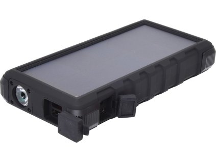Sandberg přenosný zdroj USB 24000 mAh, Outdoor Solar powerbank, pro chytré telefony, černý