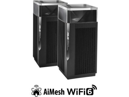 BAZAR ASUS ZenWiFi Pro XT12 2-pack Wireless AX11000 Tri-band Mesh WiFi 6 System, 2.5G WAN/LAN (ROZBALENO)