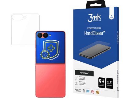 3mk tvrzené sklo HardGlass pro Samsung galaxy Z Flip 7 5G (Front)