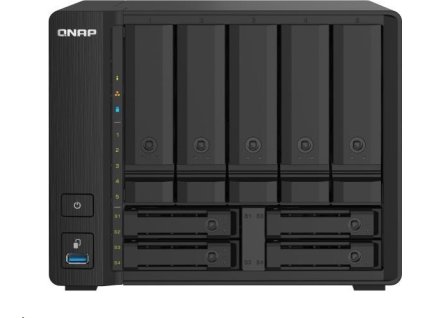 QNAP TS-932PX-4G (4C/Cortex-A57/1,7GHz/4GBRAM/9xSATA/2x2,5GbE/2xSFP+/3xUSB3.2)