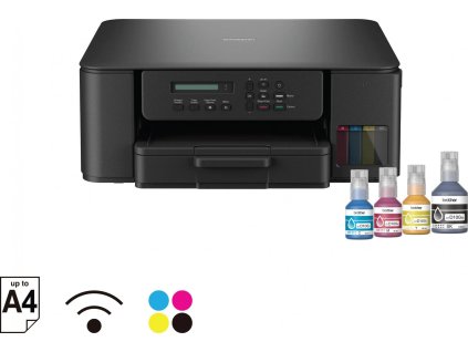 BROTHER multifunkce inkoustová DCP-T530DW - A4 128MB 2400x600 16ppm USB 2.0. WIFI - INKTANK