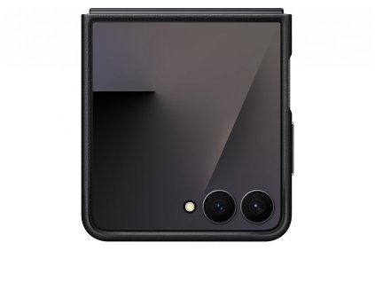 Samsung Ochranný kryt z veganské kůže Flip7 Black
