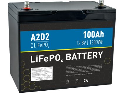 AVACOM A2D2 Baterie pro LiFePO4 12,8V 100Ah M8 (Gotion cells)