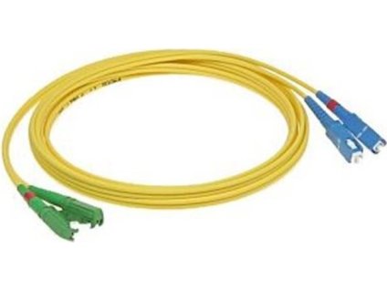 Patchcord FO duplex E2000/APC-SC/UPC 9/125um SM 2m, OS2