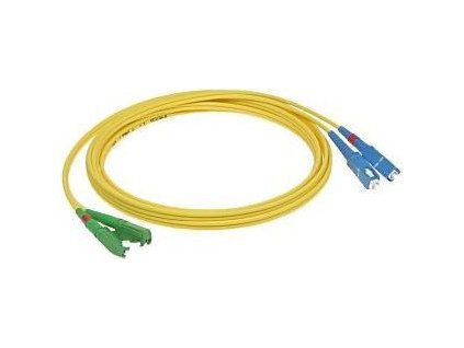 Patchcord FO duplex E2000/APC-SC/UPC 9/125um SM 10m, OS2