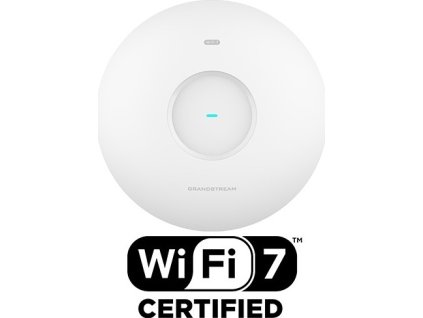 Grandstream GWN7672 AP, Wi-Fi 7 BE11000, 802.11be, 2x2:2 MU-MIMO, MRU, 2x5G Ethernet WAN/LAN,BT