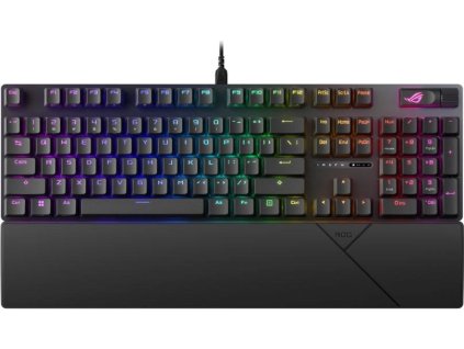 ASUS klávesnice ROG STRIX SCOPE II X, mechanická, drátová, ROG NX Snow V2, US