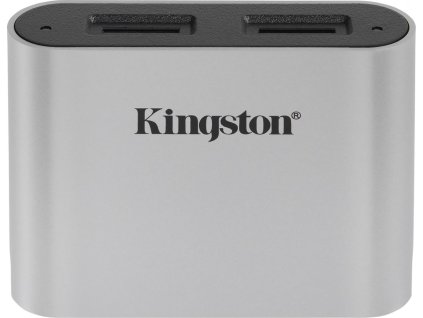 Kingston USB3.2 Dvojslotová čítačka kariet microSDHC/SDXC UHS-II Gen1 Workflow