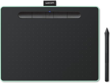 Wacom Intuos M Bluetooth Pistachio - grafický tablet