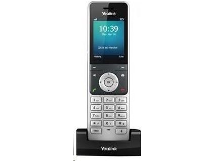 Yealink W56H IP DECT slúchadlo pre W60P, W56P, W52P, 2,4" farebný LCD displej 240x320, 6 prog.tl.