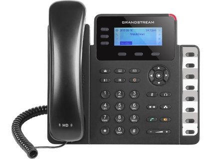 Grandstream GXP1630 [telefón VoIP - 3x účet SIP, HD audio, 3 prog.tl.+8 predvolieb, prepínač 2xLAN 1000Mbps, PoE]