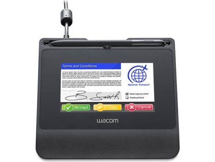 Wacom STU 540 STU 541 signature pad ElevFrontView s