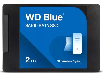 WD BLUE SSD 3D NAND WDS200T3B0A 2TB Powered by SanDisk, SATA/600, (R:560, W:530MB/s), 2.5"